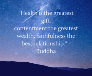 health is the greatst gift