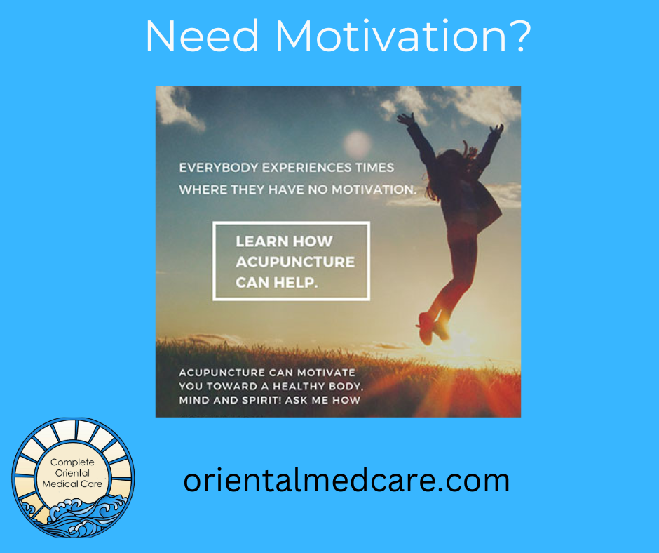 acupuncture for motivation and depression